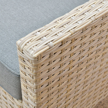 Set di divani da conversazione in rattan e vimini per esterni XIZZI, 5 pezzi