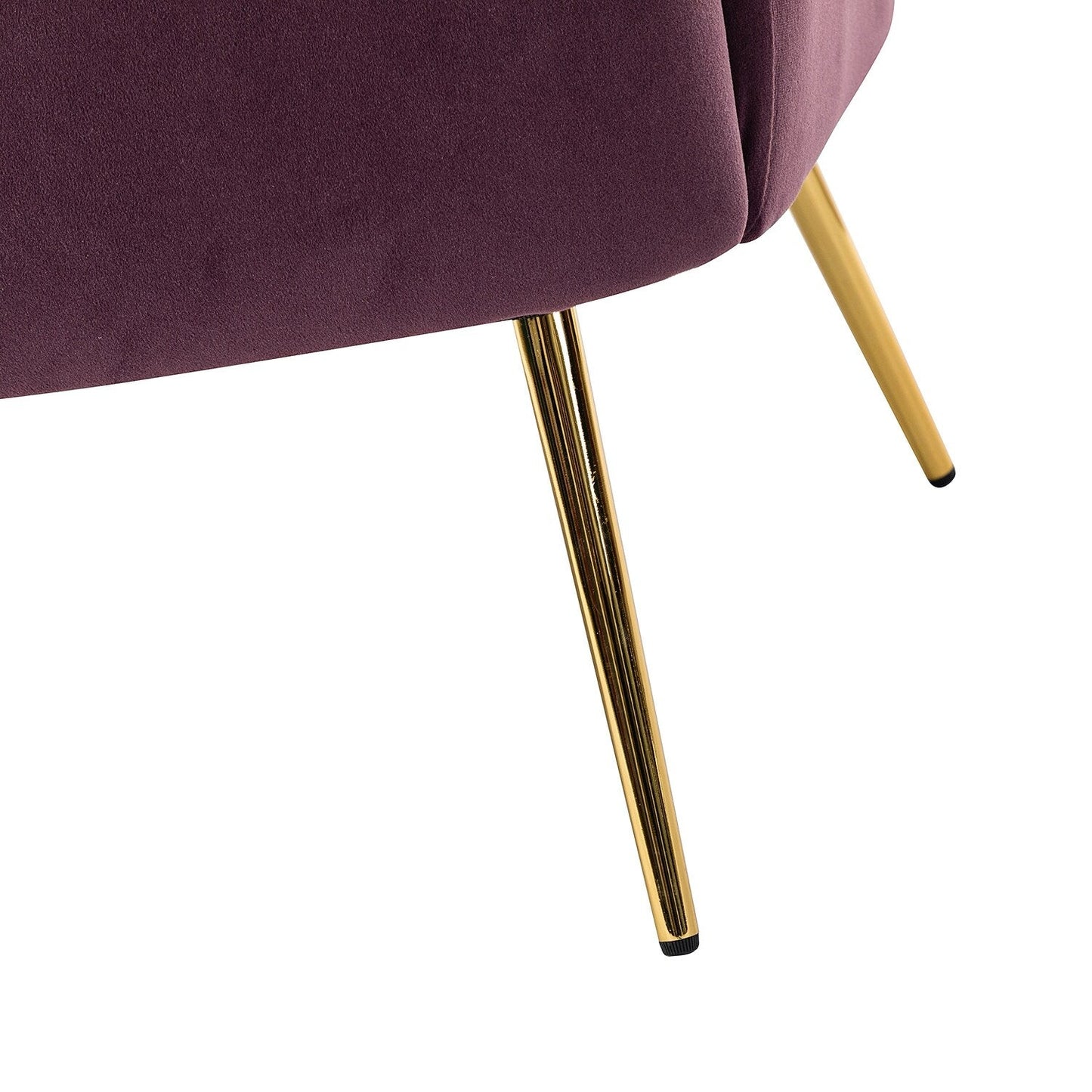 Divano a due posti Xabier da 52'' con schienale a forma di fiore