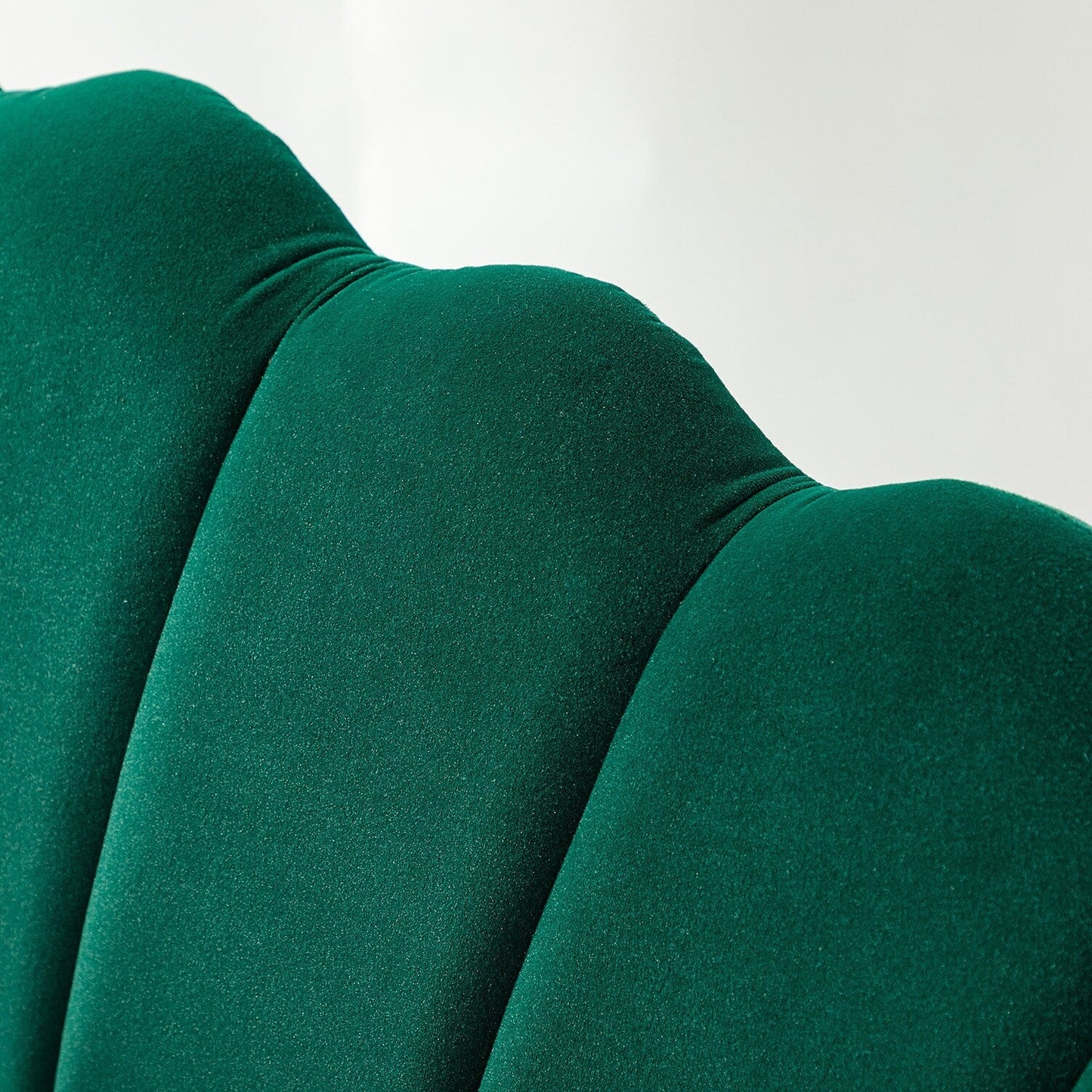 Divano a due posti Xabier da 52'' con schienale a forma di fiore