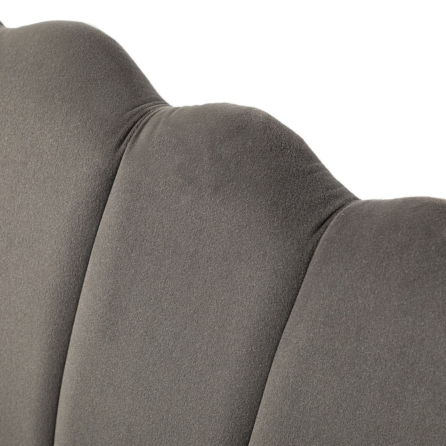 Divano a due posti Xabier da 52'' con schienale a forma di fiore