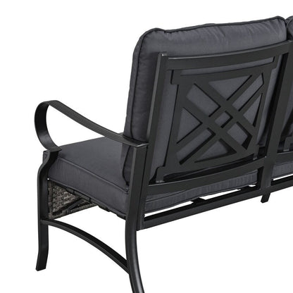 Patio Festival Set da conversazione in metallo per esterni