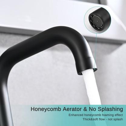 Rubinetto per lavabo da bagno di lusso YASINU da 8 pollici con scarico a scomparsa