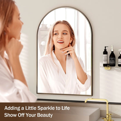 Specchio da parete per bagno ad arco YVANLA