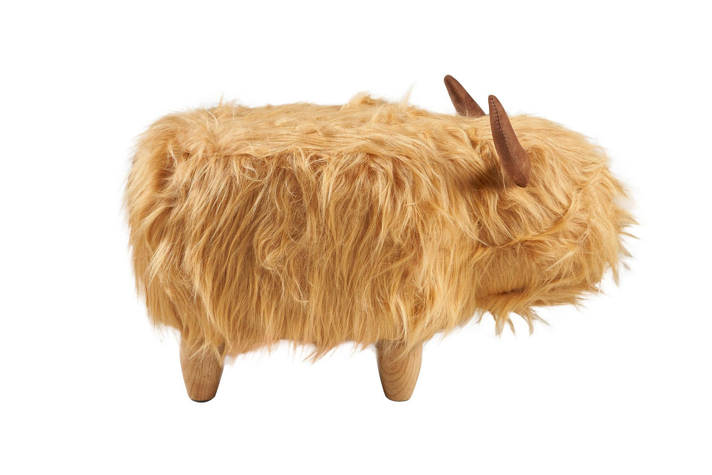 Pouf Imbottito Pelliccia - Mucca