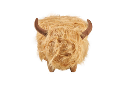 Pouf Imbottito Pelliccia - Mucca