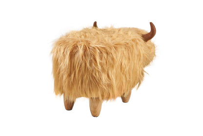 Pouf Imbottito Pelliccia - Mucca
