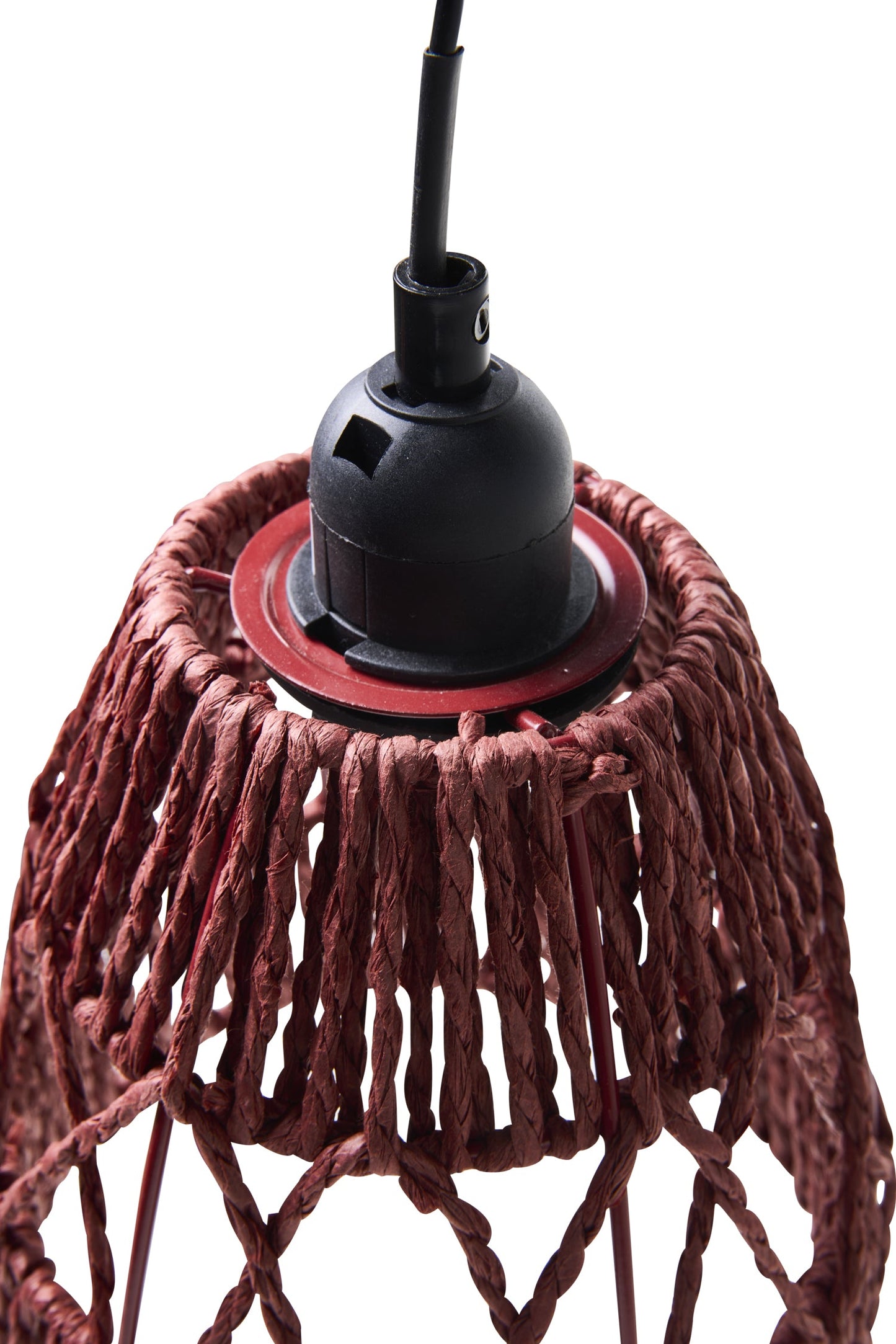 Giamaica - Lampadario Piccolo Da Sospensione Bordeaux