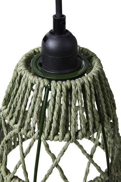 Giamaica -Lampadario Piccolo Da Sospensione Verde