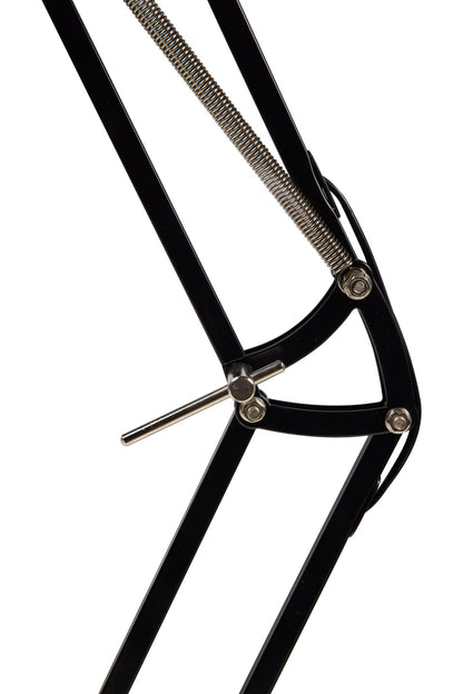 Brooklyn - Lampada Da Terra Nera 170 Cm