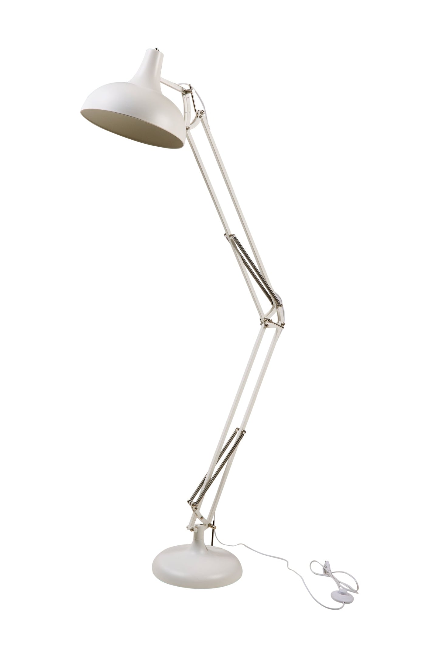 Brooklyn - Lampada Da Terra Bianca 170 Cm