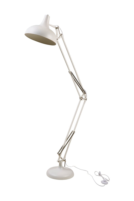 Brooklyn - Lampada Da Terra Bianca 170 Cm