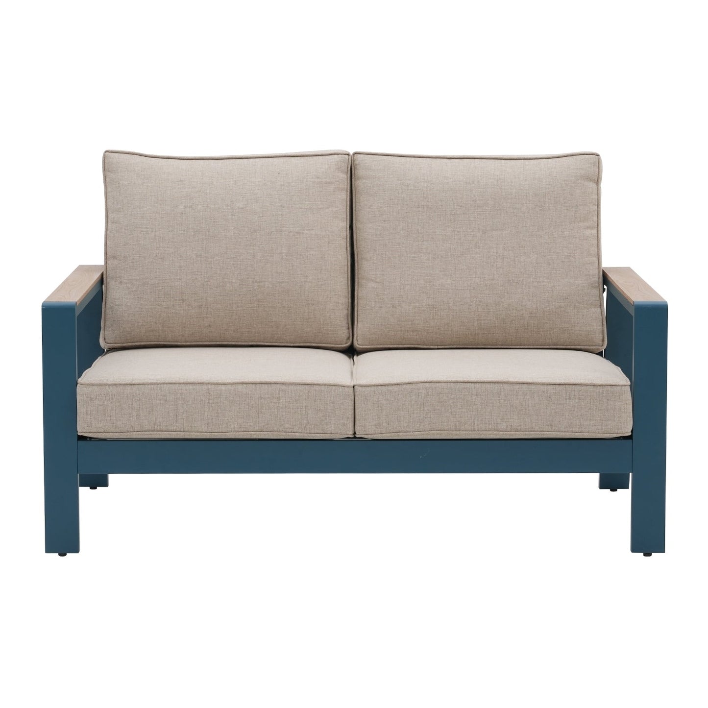 Set da conversazione per patio in alluminio Zenova, set di divani da esterno