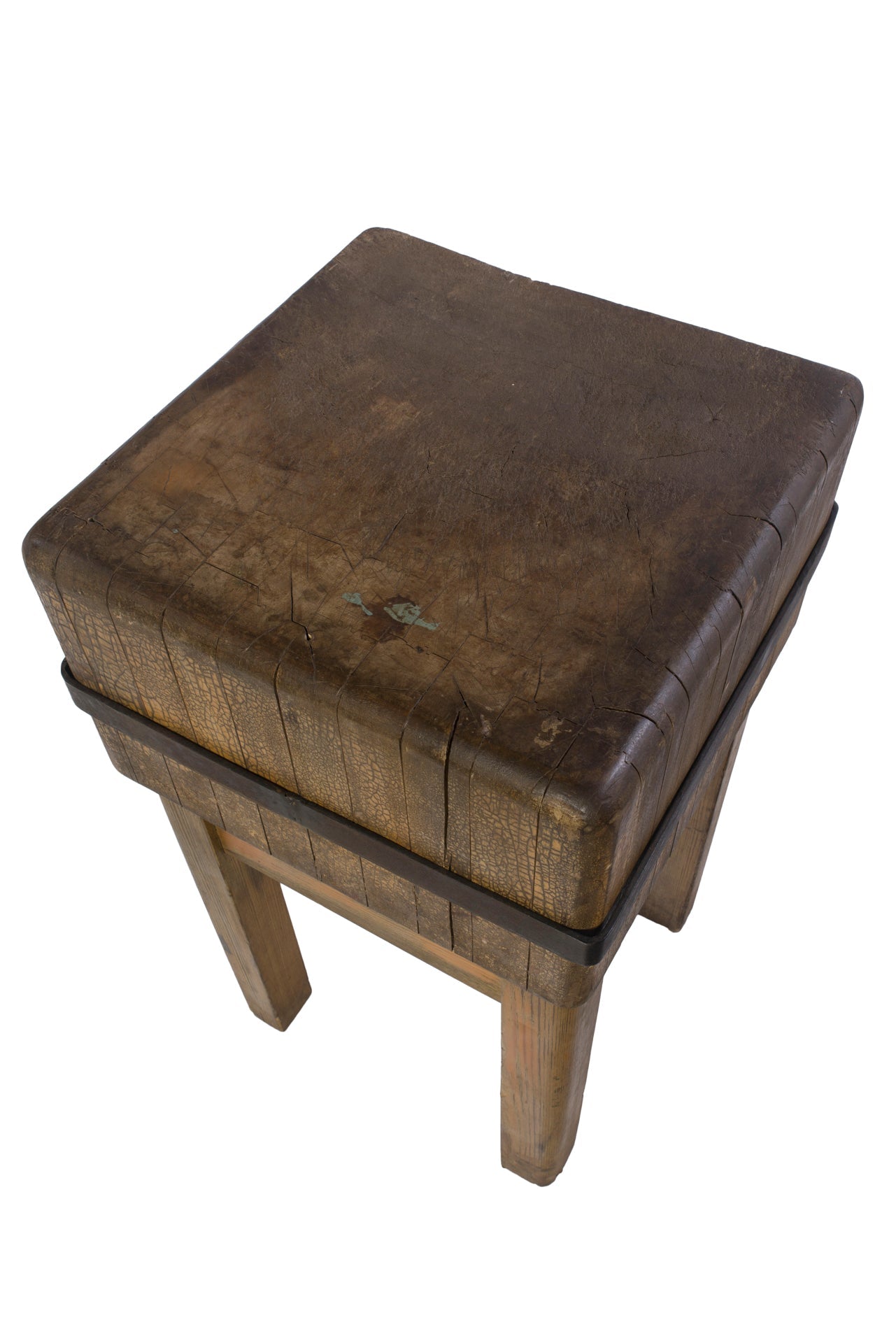 Tagliere da macello in legno di recupero