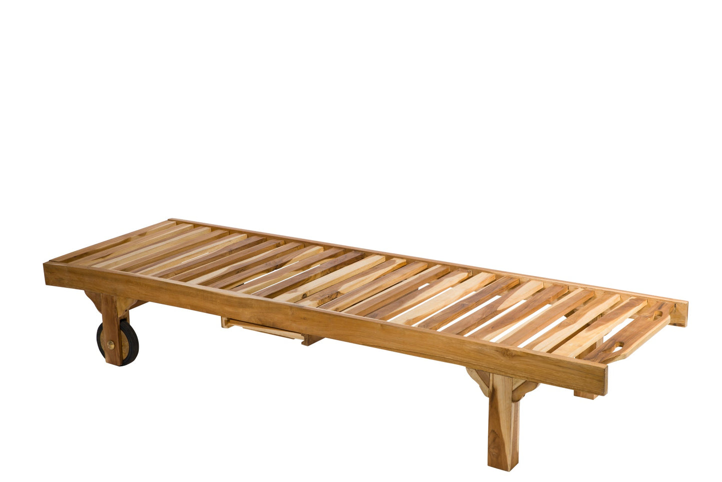 Lettino prendisole in legno