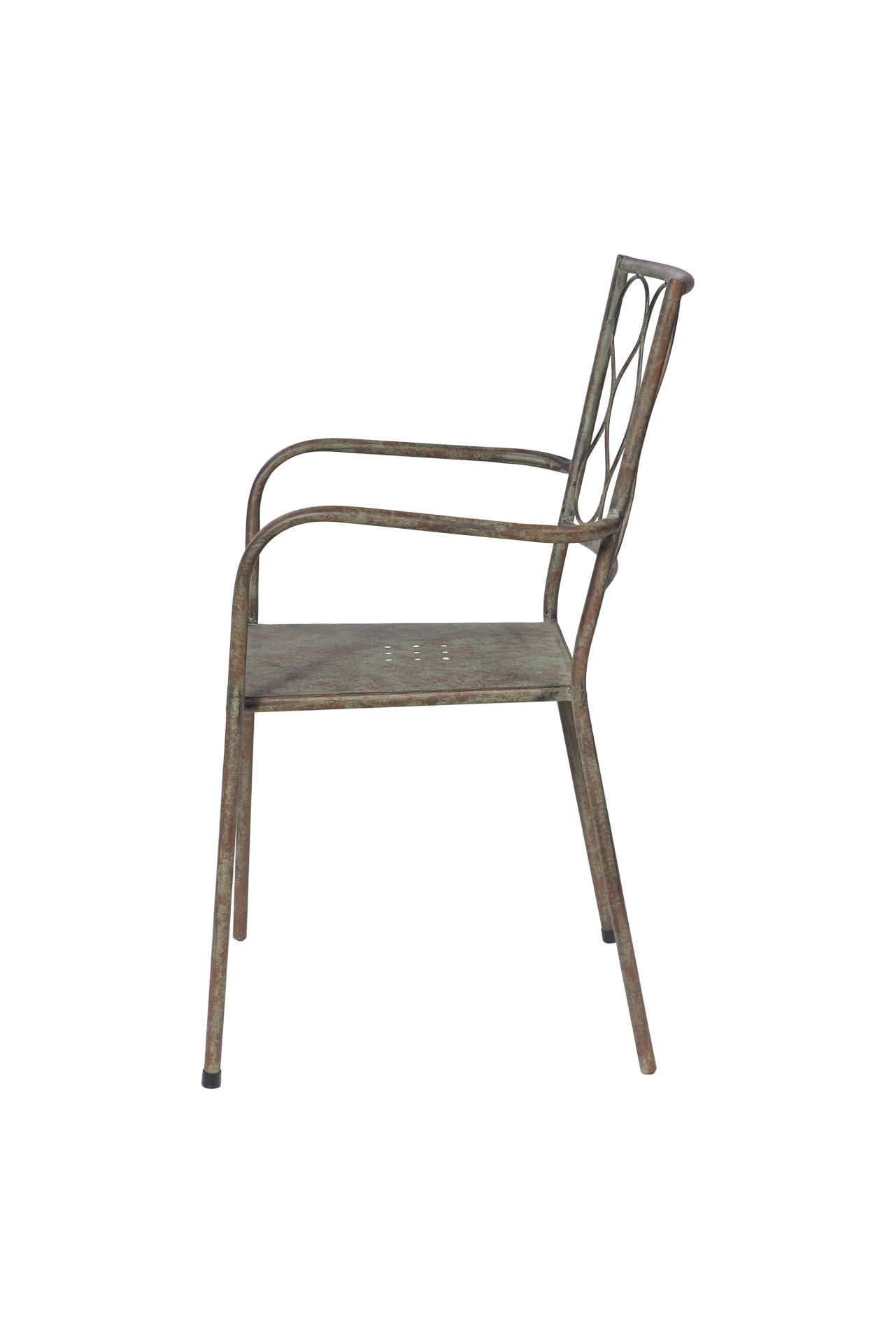Sedia da Esterno in Ferro Verde