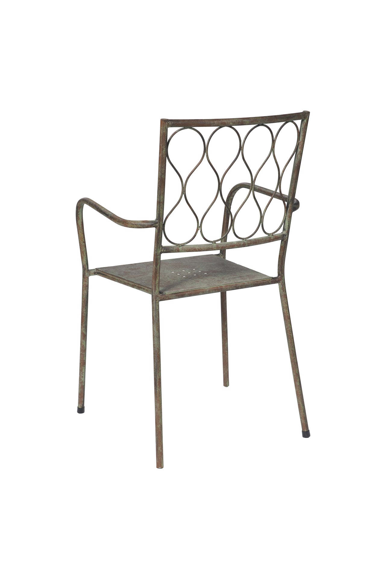 Sedia da Esterno in Ferro Verde