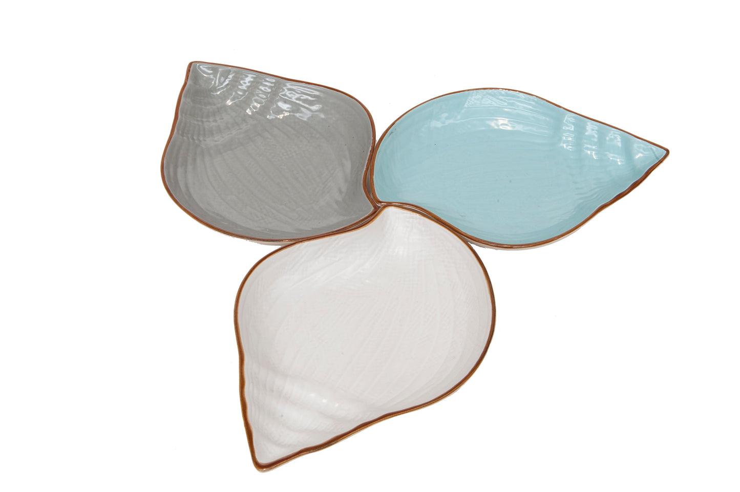 Mediterraneo Linea Mare - Ciotola Conchiglia - 3 Colori Assortiti