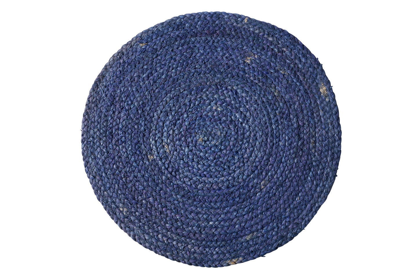 Sottopiatto Rotondo In Fibra In Mais Set 1/4 Blu