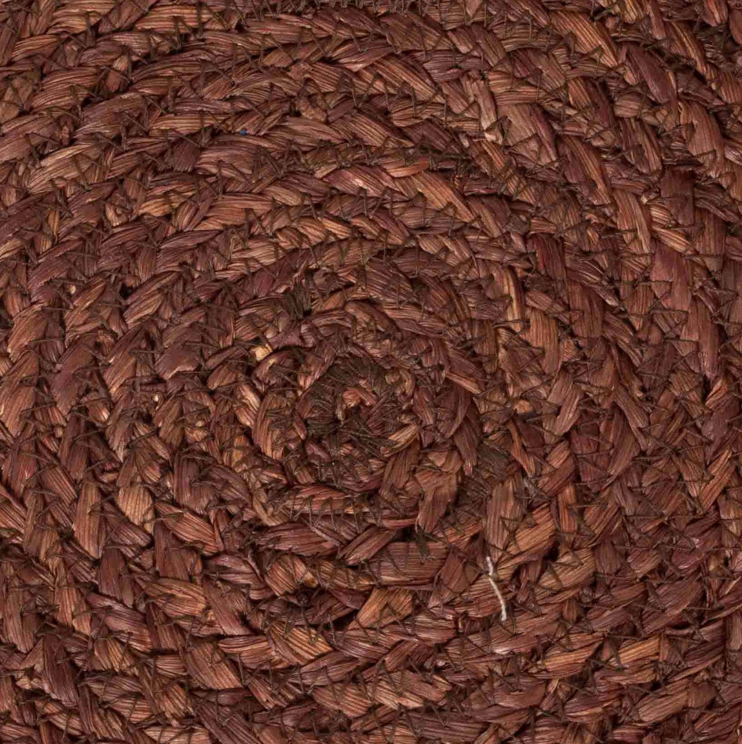 Sottopiatto Rotondo In Fibra In Mais Set 1/4 Marrone