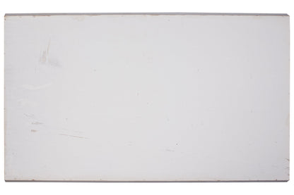 Vassoio rettangolare invito mano in legno bianco