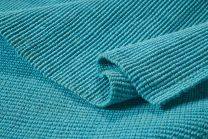 Tappeto bucle in juta turchese - 160x240