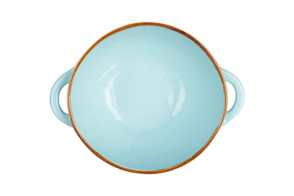 Mediterraneo - Ciotola Zuppa in Gres Turchese