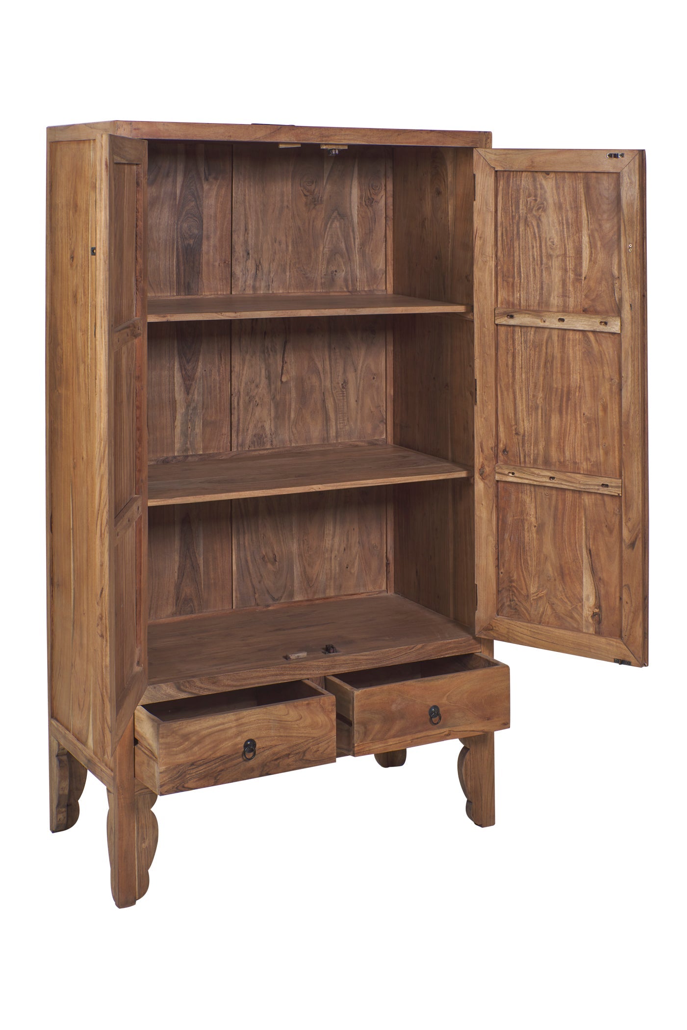 Stone - armadio appendice 2 cassetti 2 sportelli in legno