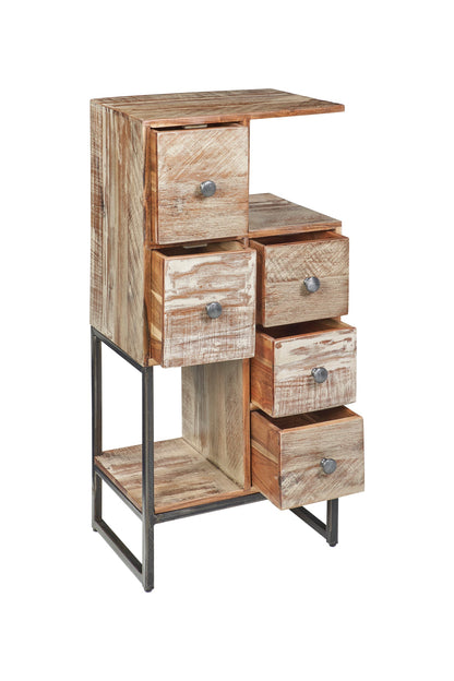 Mobiletto graffiti 5 cassettini 2 piani