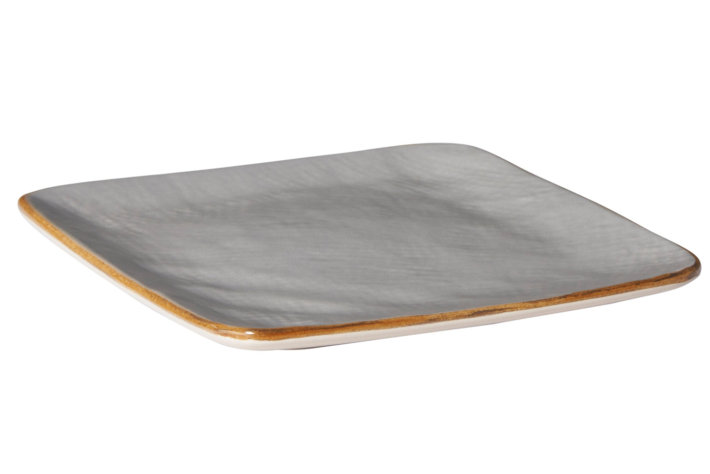 Mediterraneo - piattino quadrato fango