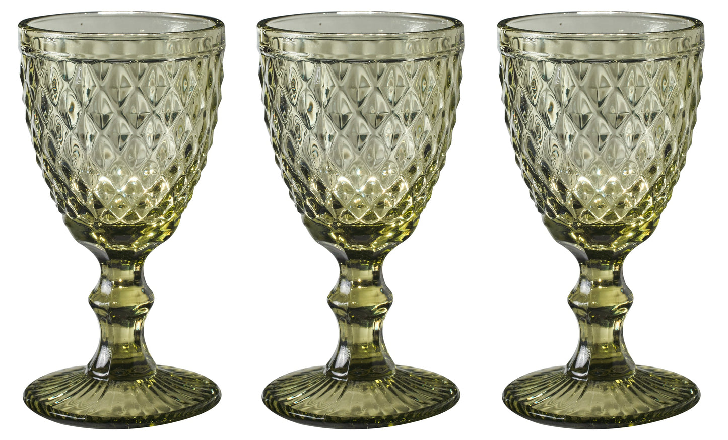 Winston - Calice Vino In Vetro Verde