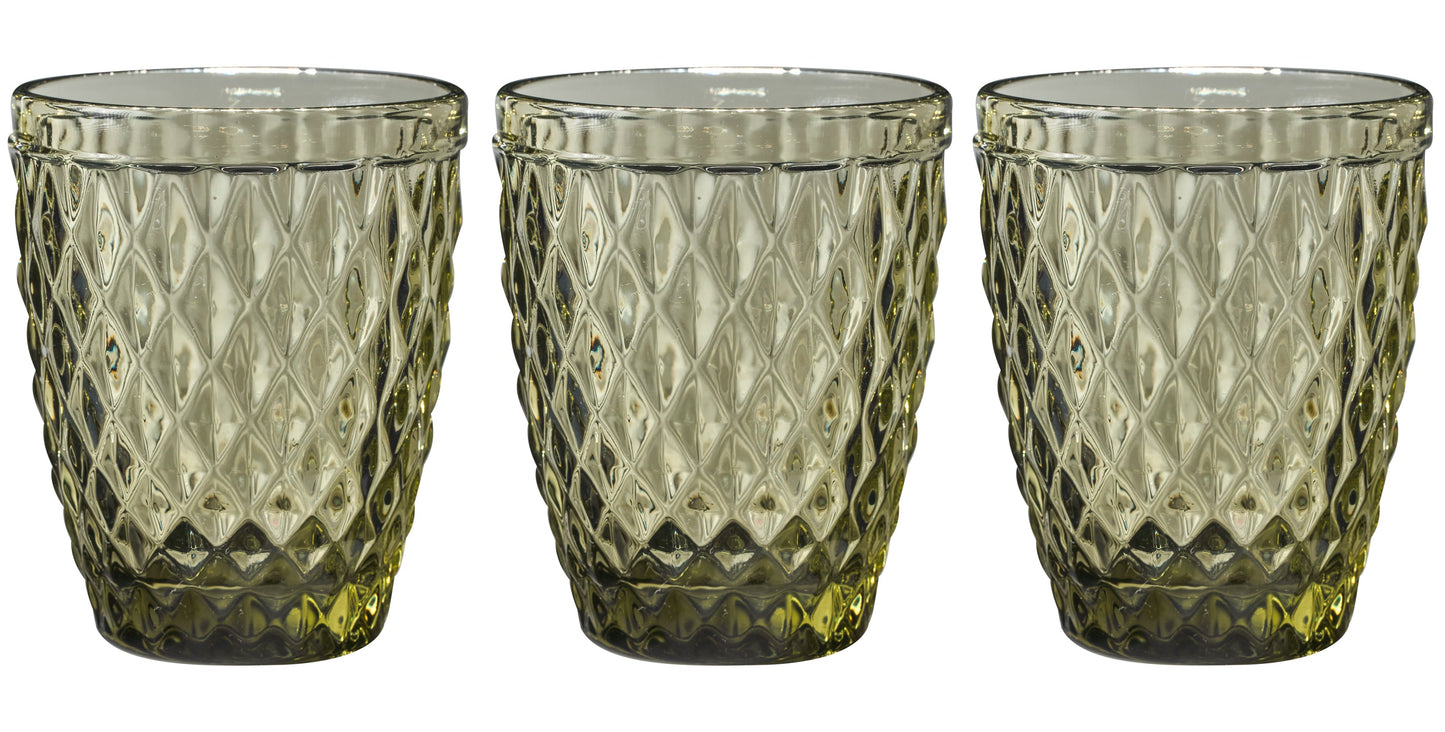 Winston - Bicchiere Acqua In Vetro Verde
