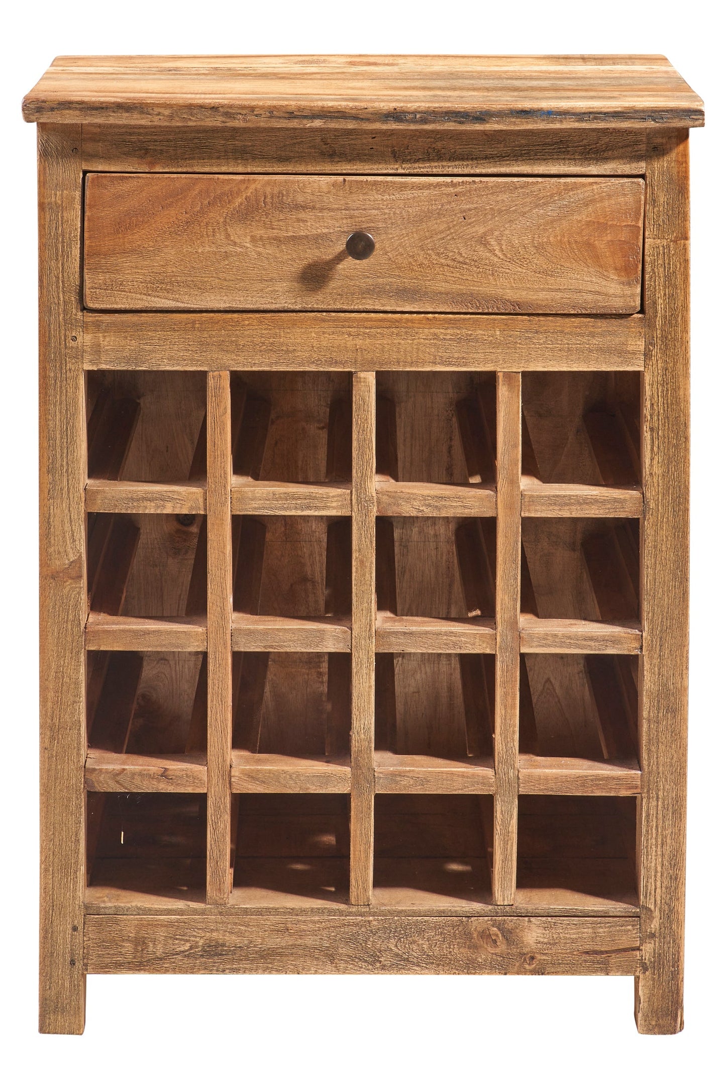 Mobile p.ta bottiglie con cassetto