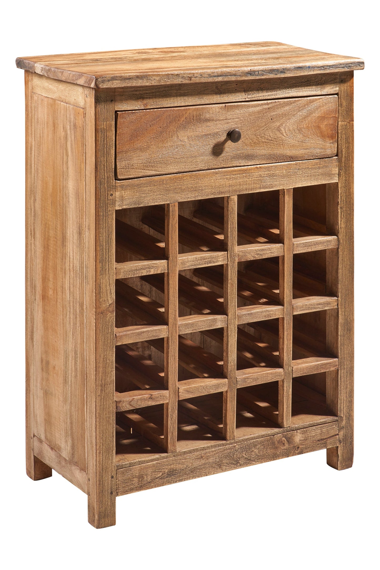 Mobile p.ta bottiglie con cassetto