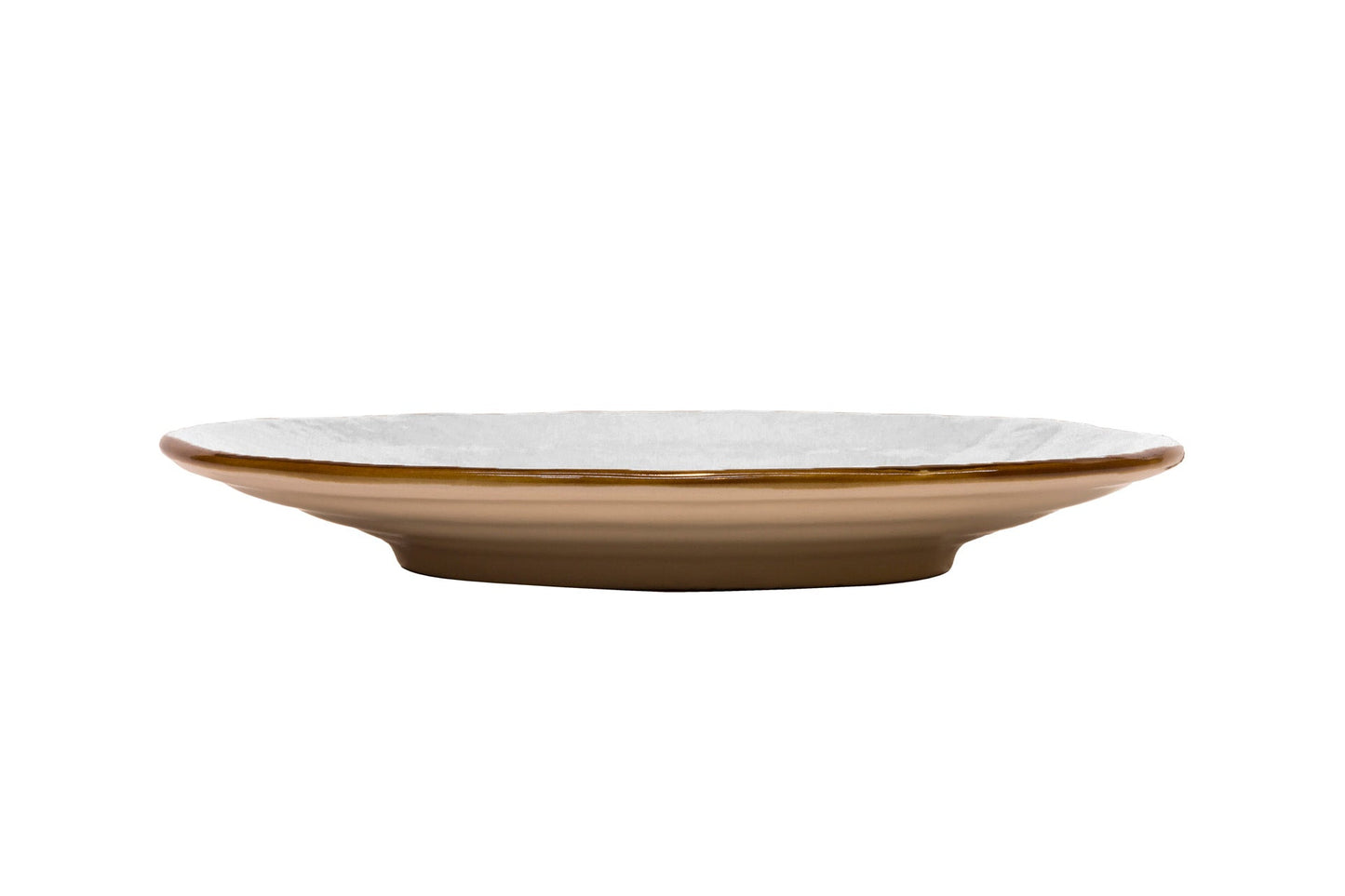 Mediterraneo - Piatto Dessert in Gres Bianco