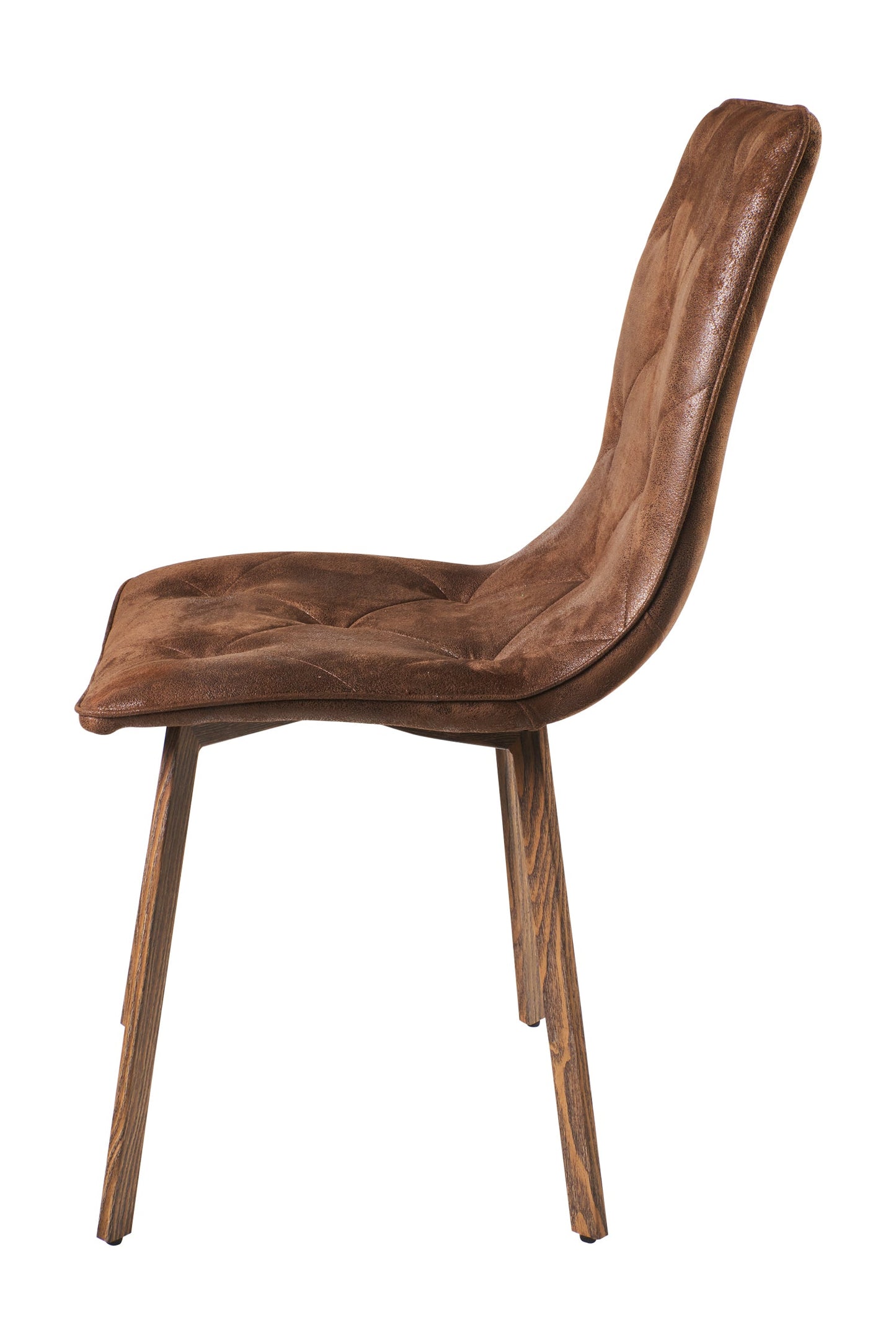 Sedia con impunture nuova finitura gambe