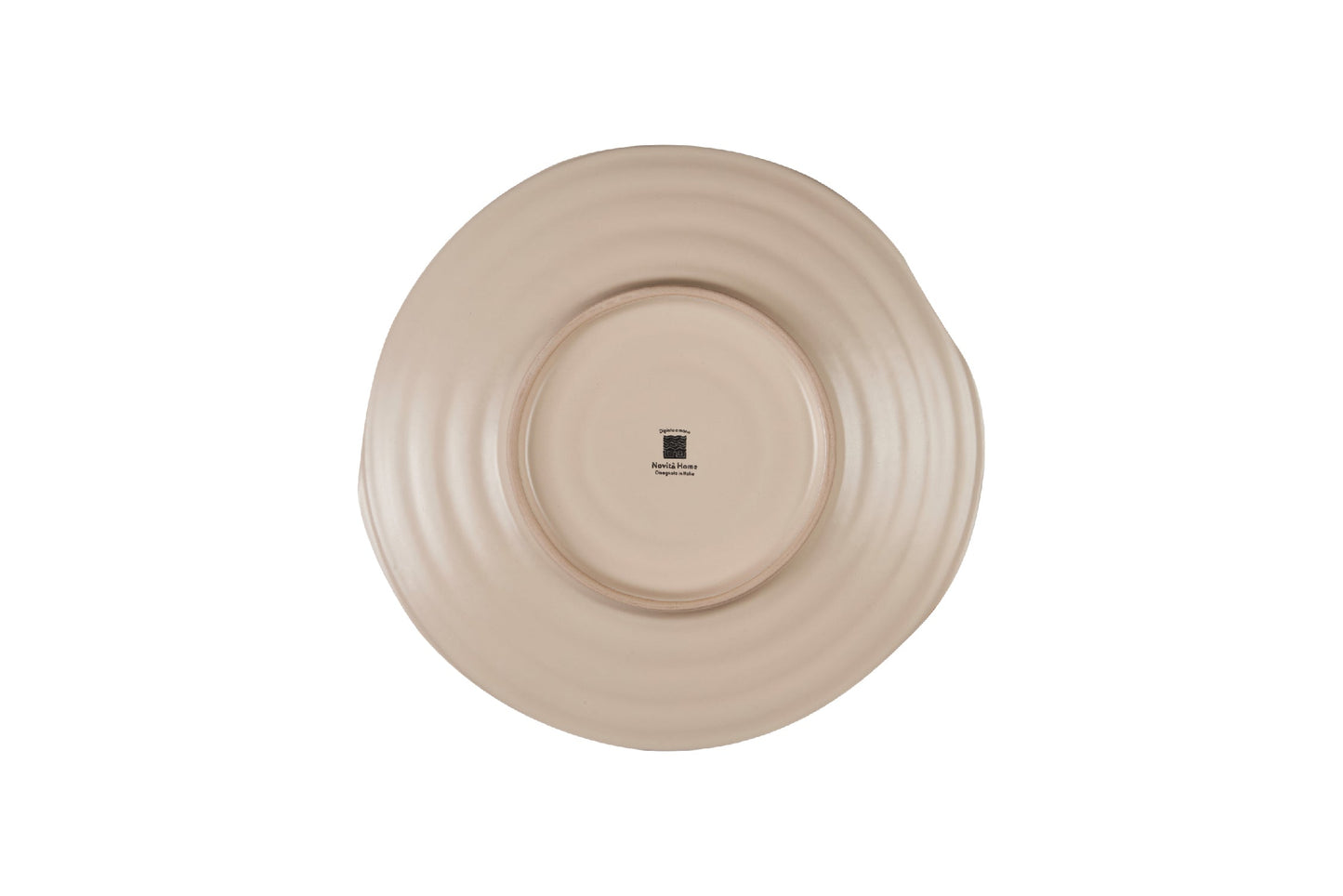 Mediterraneo - Piatto Dessert in Gres Fango