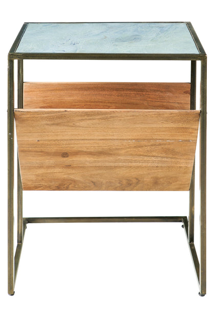 Ardesia - tavolo con porta giornali