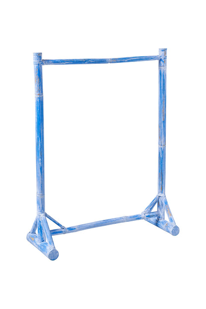 Espositore bambù blu