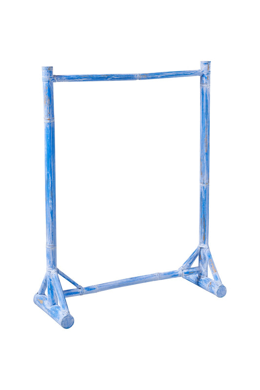 Espositore bambù blu