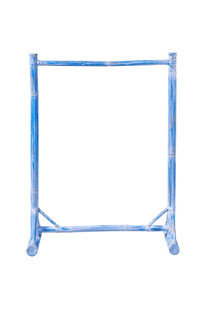 Espositore bambù blu