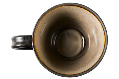 Smaltatura - tazza tonalita marrone