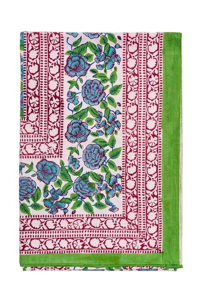 Cetona - mezzero decoro verde 180x270