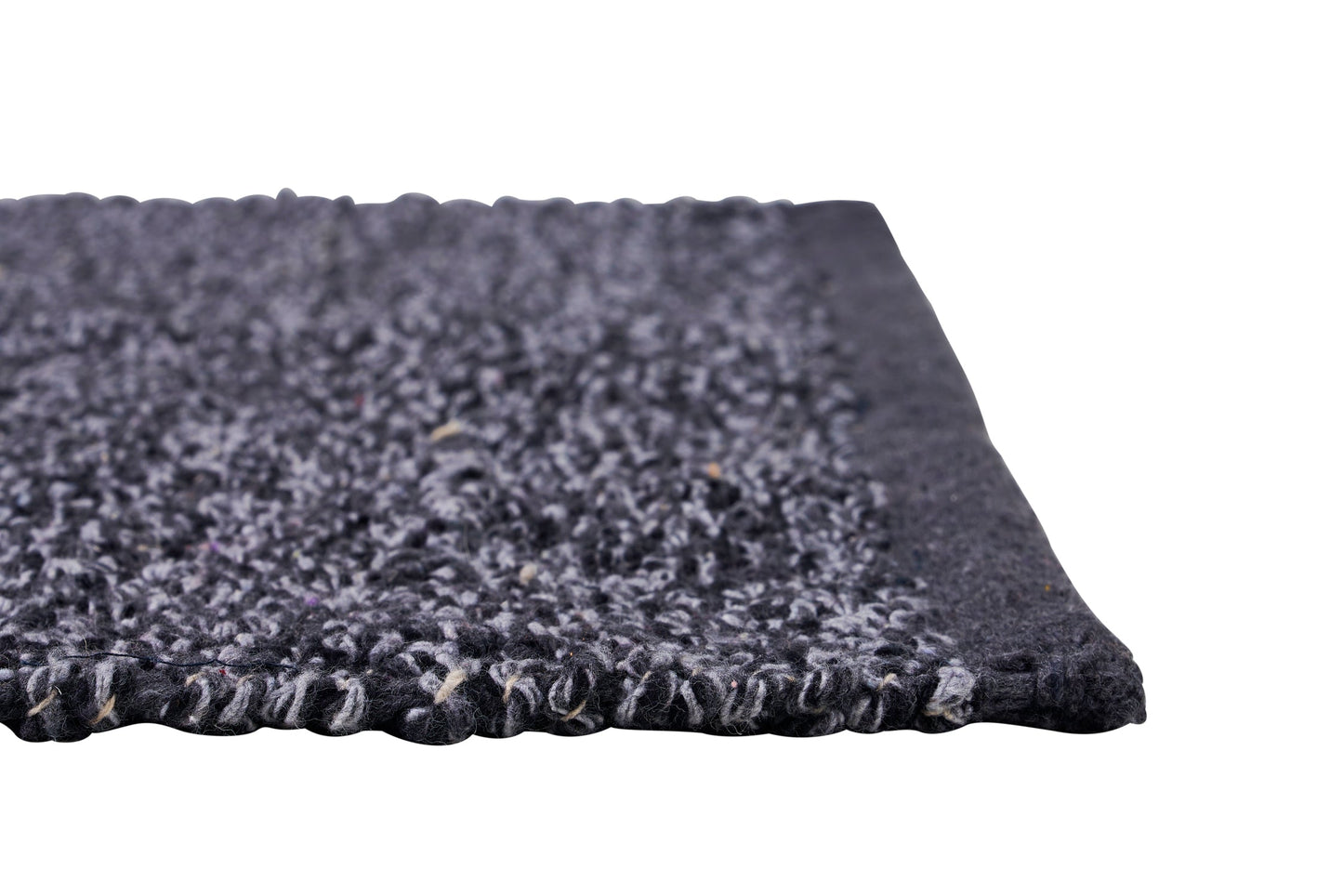 Tappeto bucle 60x90 grigio e nero