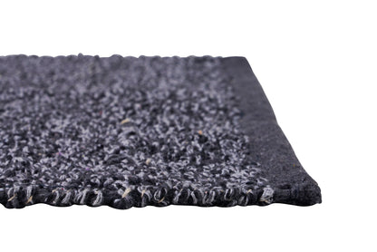 Tappeto bucle 60x90 grigio e nero