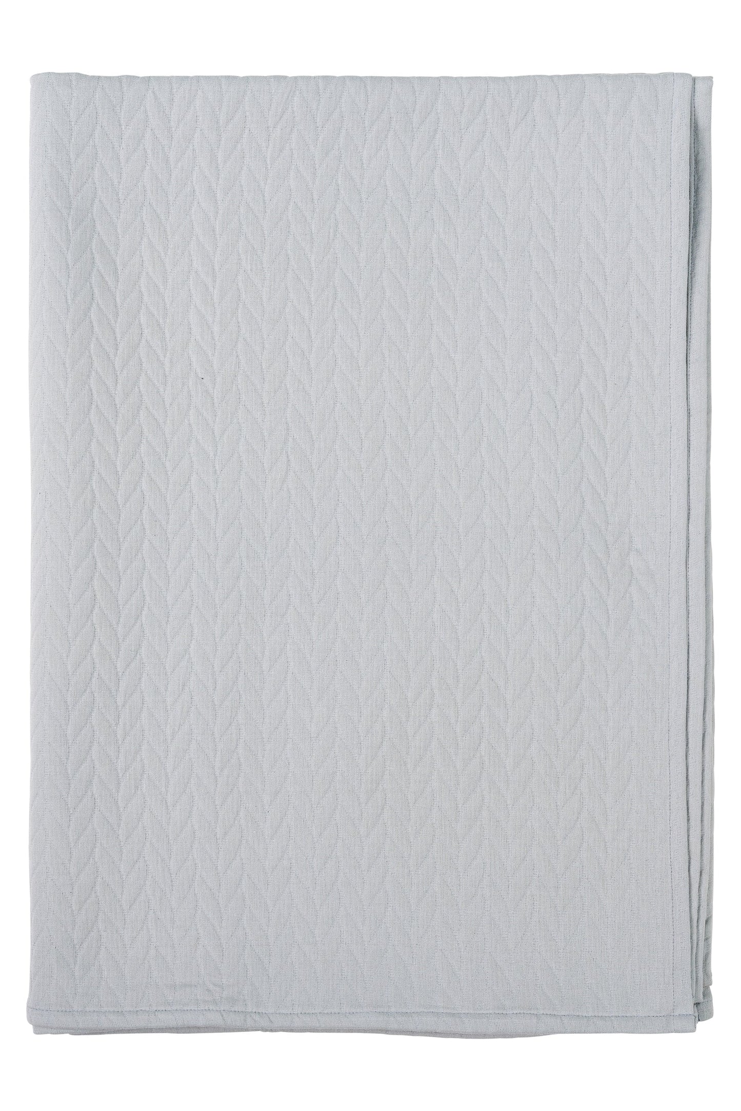 Treccia - coperta 250x270 grigia