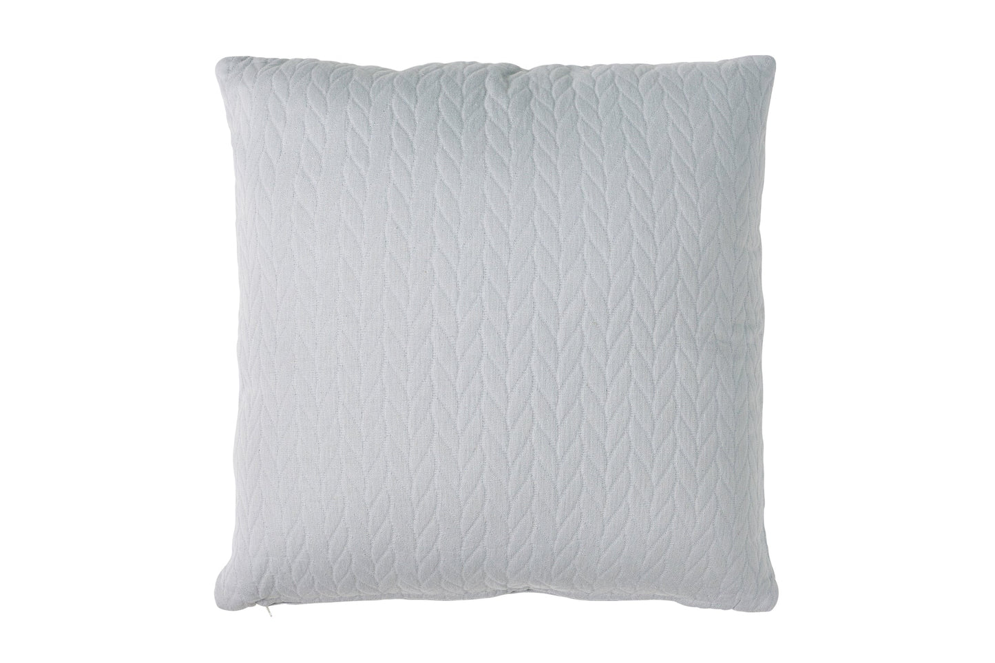 Treccia - cuscino grigio 45x45 c/interno