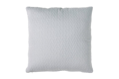 Treccia - cuscino grigio 45x45 c/interno
