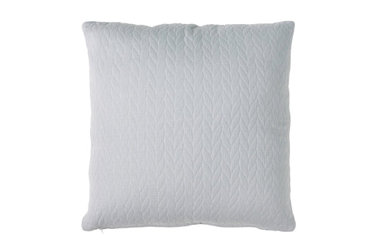 Treccia - cuscino grigio 45x45 c/interno