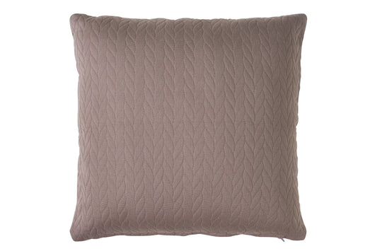 Treccia - cuscino beige 45x45 c/interno