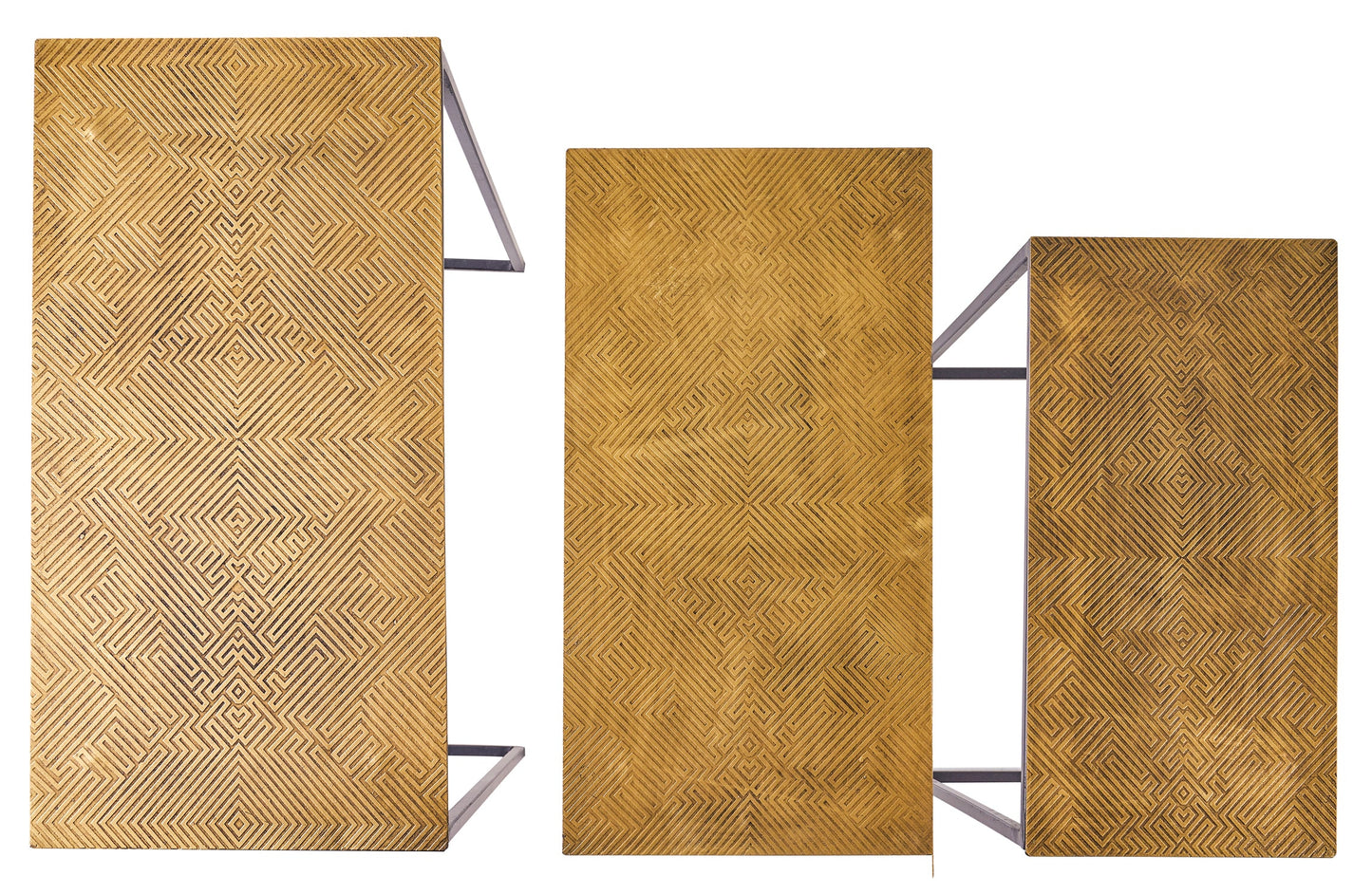 Linea - tavolini rettangolari set 1/3